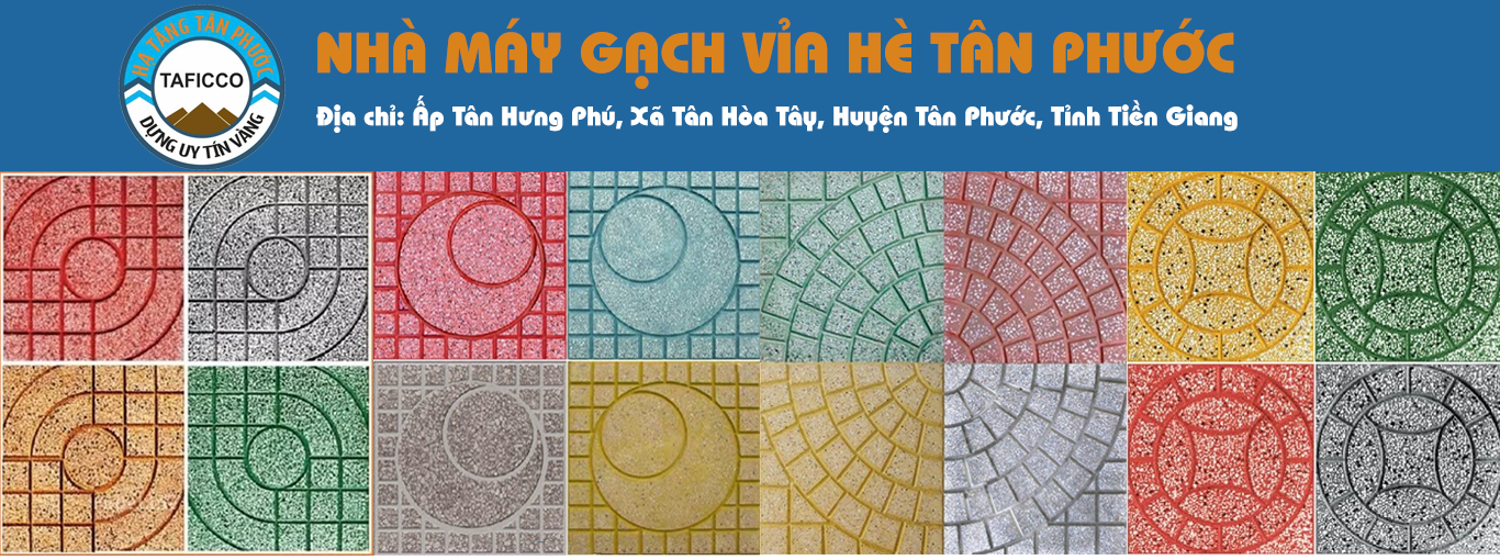 NHÀ MÁY GẠCH VỈA HÈ TÂN PHƯỚC