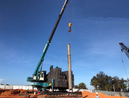 DỊCH VỤ ÉP CỌC BÊ TÔNG TẠI LONG AN - ÉP CỌC BÊ TÔNG Ở LONG AN 