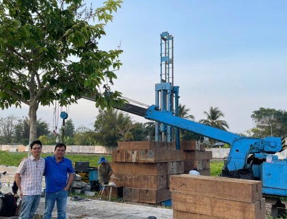 CÔNG TRÌNH ÉP CỌC BÊ TÔNG VỊ THANH HẬU GIANG