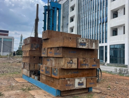 Công trình Ép cọc khu Hành chánh tại tỉnh Đồng Nai