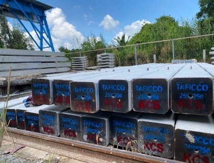 Ép Cọc Bê Tông Tại Đồng Tháp | Hạ Tầng Tân Phước - Thi Công & Cung Cấp Chuyên Nghiệp