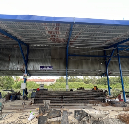 KHU VỰC GIA CÔNG CỐT THÉP