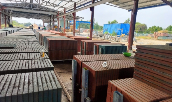 SẢN XUẤT GẠCH VỈA HÈ - GẠCH KHÔNG NUNG - GẠCH BLOCK BẾN TRE SẢN XUẤT GẠCH VỈA HÈ - GẠCH KHÔNG NUNG - GẠCH BLOCK BẾN TRE