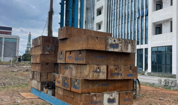 Công trình Ép cọc khu Hành chánh tại tỉnh Đồng Nai Công trình Ép cọc khu Hành chánh tại tỉnh Đồng Nai