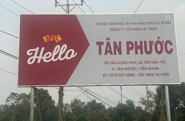 TRUNG TÂM PHÂN PHỐI SƠN NƯỚC TÂN PHƯỚC