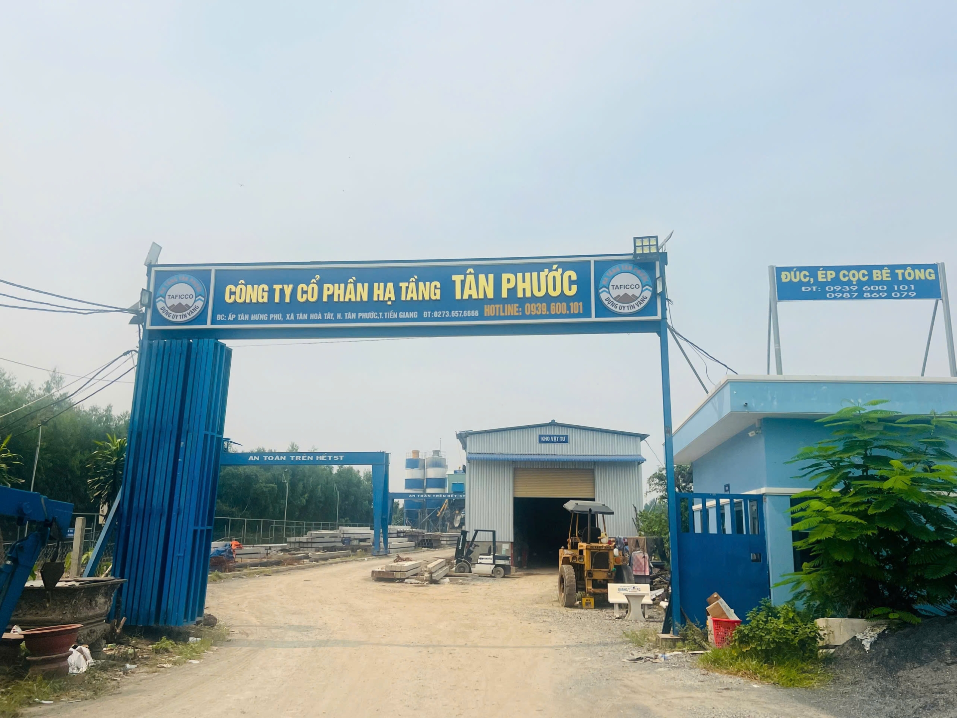 Cty Cổ Phần hạ Tầng Tân Phước