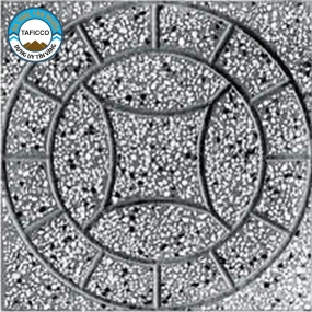 GẠCH ĐỒNG TIỀN XÁM - GẠCH VỈA HÈ TÂN PHƯỚC