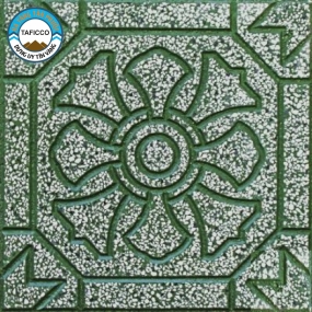 Gạch vỉa hè Hoa thị Xanh